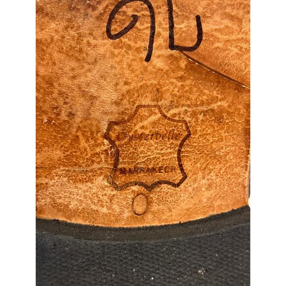 HANDCRAFTED Oysterbelle Kilim Woven Slip On Loafers Women’s Size 8.5 - Picture 6 of 8